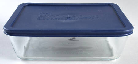 Storage Containers 9'' Rectangular Food Storage Container & Lid