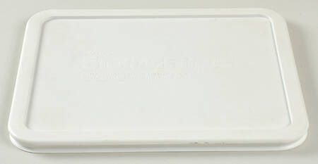 Storage Containers White Plastic Lid #7212-PC