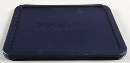 Storage Containers Dark Blue Plastic Lid #7212-PC