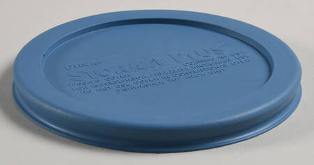 Storage Containers Medium Blue Plastic Lid #7200-Pc