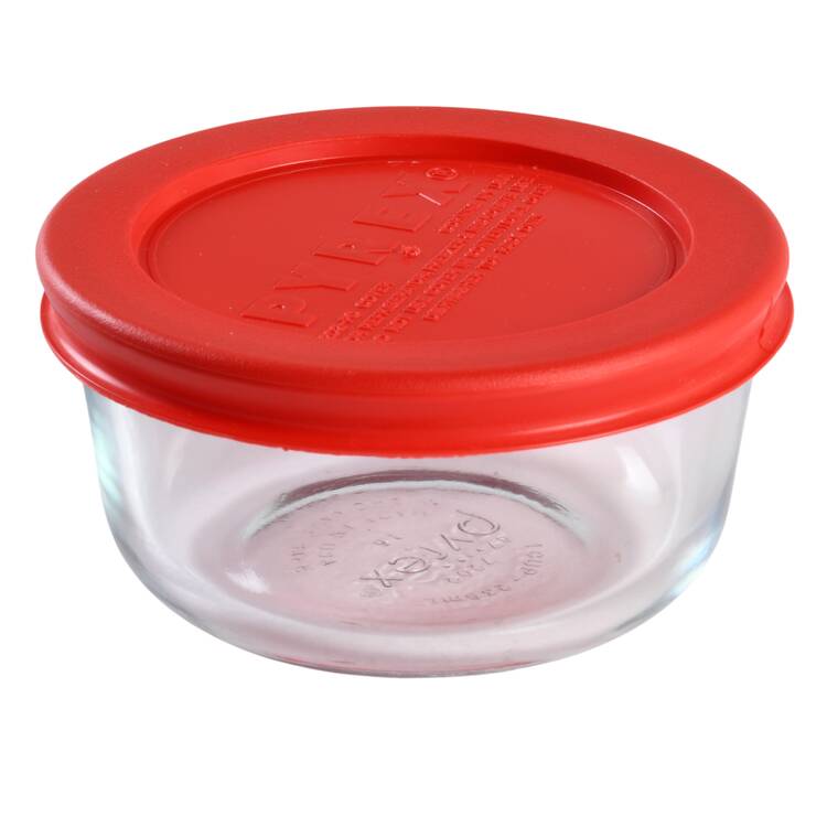 Storage Containers 3" Round Food Storage Container & Lid