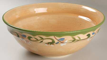 Tuscany Floral 11" Round Vegetable Bowl
