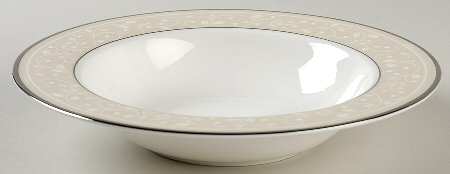 Sweet Elegance Rim Soup Bowl