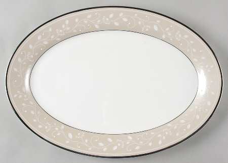 Sweet Elegance 16" Oval Serving Platter