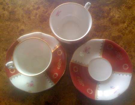 PIR190 Flat Cup & Saucer Set