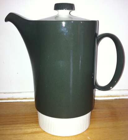 Charcoal Coffee Pot & Lid