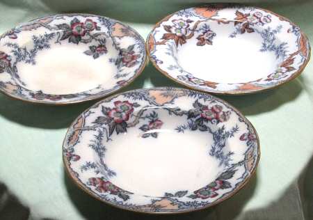 Apple Blossom Rim Soup Bowl