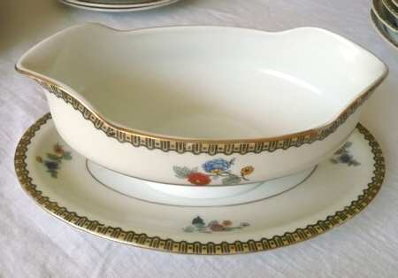 1952 Gravy Boat with Attached Underplate