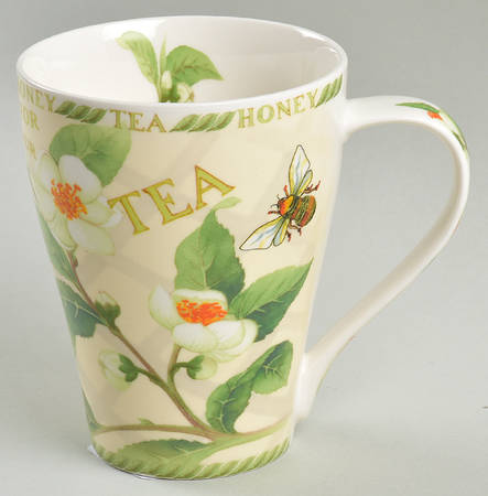Tea Plant & Honey Bee Large Mug