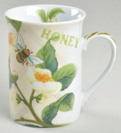 Tea Plant & Honey Bee Mug