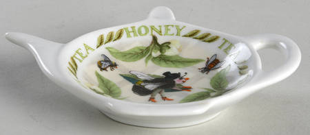 Tea Plant & Honey Bee Tea Bag Holder