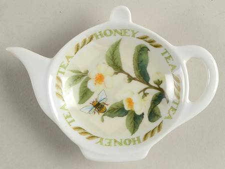 Tea Plant & Honey Bee Tea Bag Holder