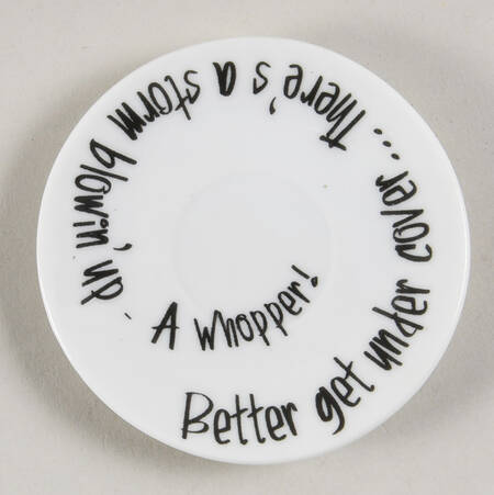 Wizard of Oz Saucer for Flat Toy Cup