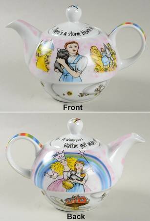 Wizard of Oz Teapot for Individual Teapot & Lid with Cup