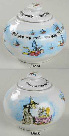 Wizard of Oz Sugar Bowl & Lid