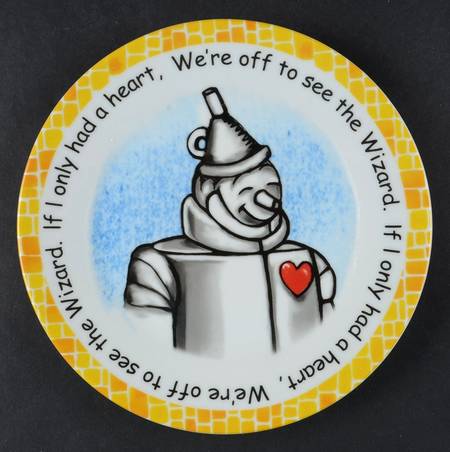 Wizard of Oz Dessert/Pie Plate by Cardew Design
