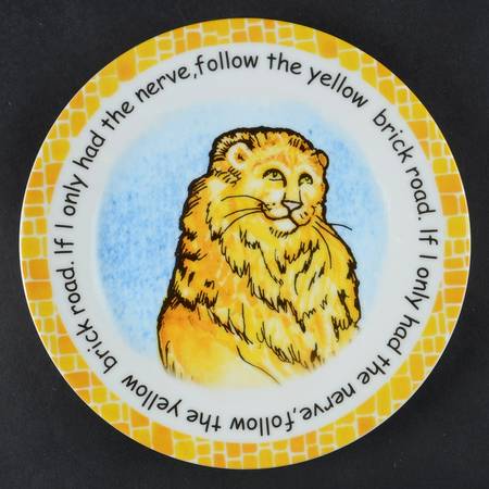 Wizard of Oz Dessert/Pie Plate by Cardew Design
