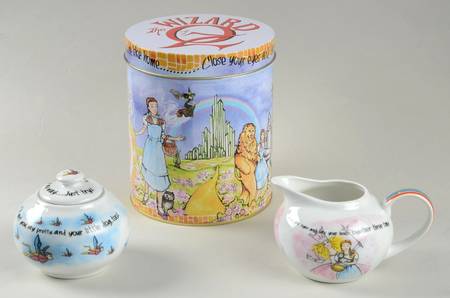 Wizard of Oz Creamer & Sugar with Lid & Gift Tin