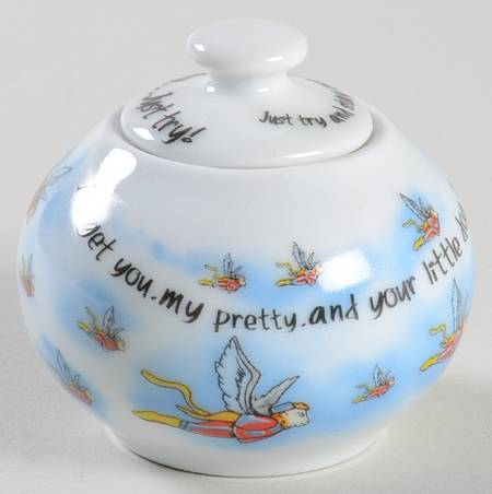 Wizard of Oz Toy Sugar Bowl & Lid