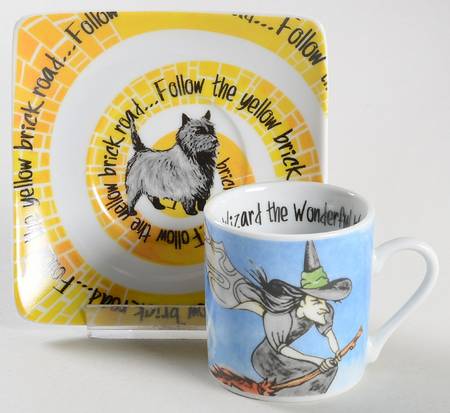 Wizard of Oz Flat Demitasse Cup