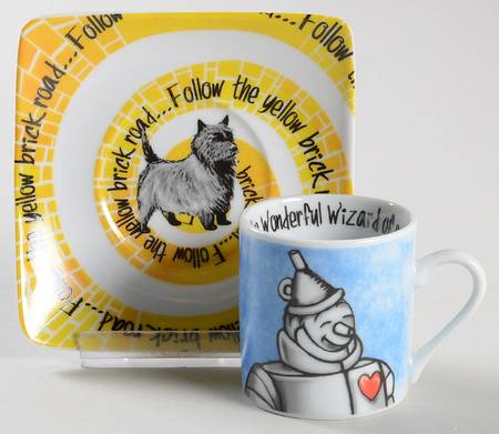 Wizard of Oz Saucer for Flat Demitasse Cup