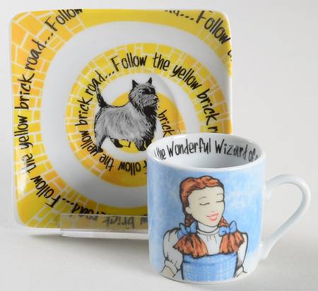 Wizard of Oz Saucer for Flat Demitasse Cup