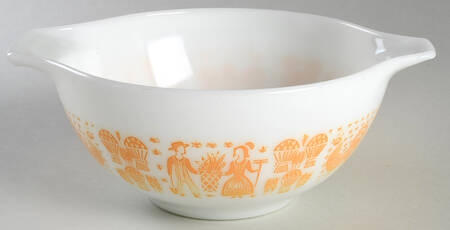 Butterprint-Orange 9" Cinderella Mixing Bowl