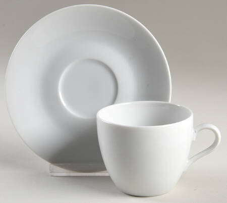 PBA56 Flat Cup & Saucer Set by Pottery Barn China