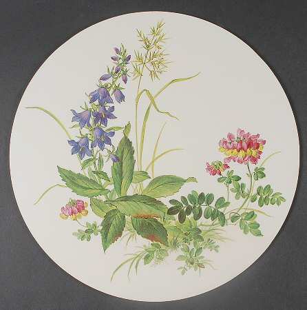Placemats Round Corkboard Placemat - Set of 4