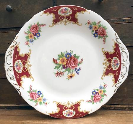 PAR189 Handled Cake Plate