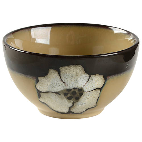 Painted Poppies Fruit/Dessert Bowl (Sauce) - Set of 4