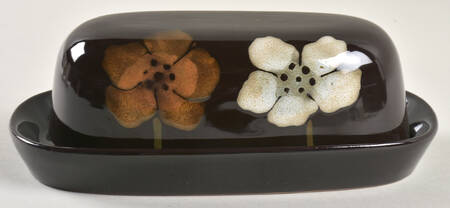 Painted Poppies 1/4 Lb Covered Butter