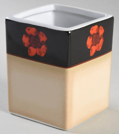 Painted Poppies Flatware Caddy
