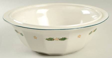 Holiday Heritage 9" Round Vegetable Bowl