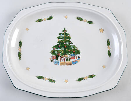 Holiday Heritage 14" Oval Serving Platter