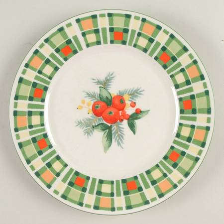 Berry Garland Salad Plate