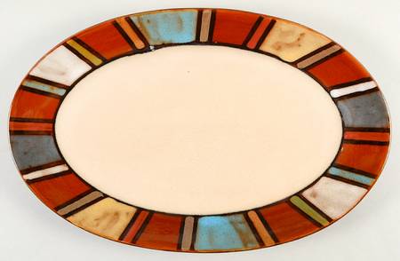 Nile 14" Oval Serving Platter