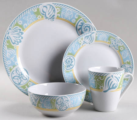 Seaside 4 Piece Place Setting