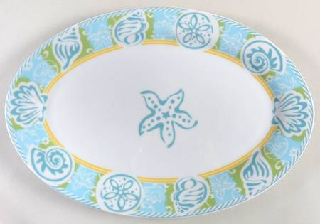Seaside 13" Oval Serving Platter