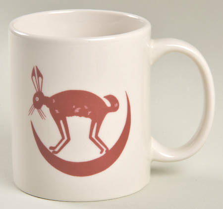 Ancient Mimbreno Indian-Brick Red (Replica) Mug