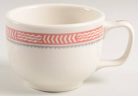 Ancient Mimbreno Indian-Brick Red (Replica) Latte Cup
