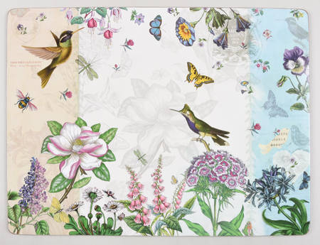 Botanic Hummingbird Corkboard Placemat