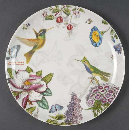 Botanic Hummingbird Accent Salad Plate