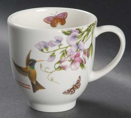 Botanic Hummingbird Mug by Portmeirion