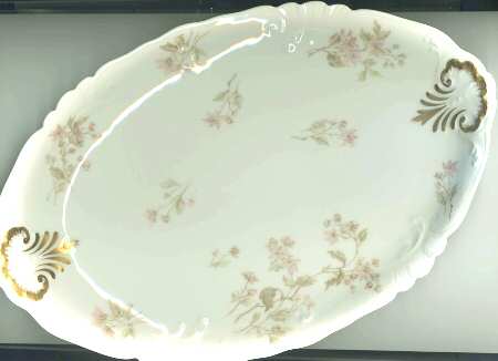 POY727 12" Oval Serving Platter