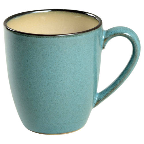Teal Reactive (Teal Peacock) Mug by Pier 1