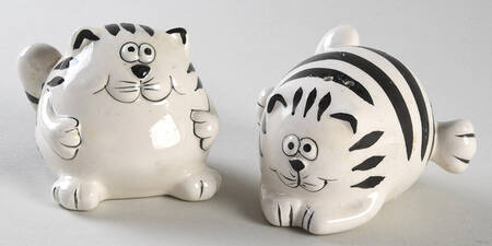 Chubby Cat Salt & Pepper Set