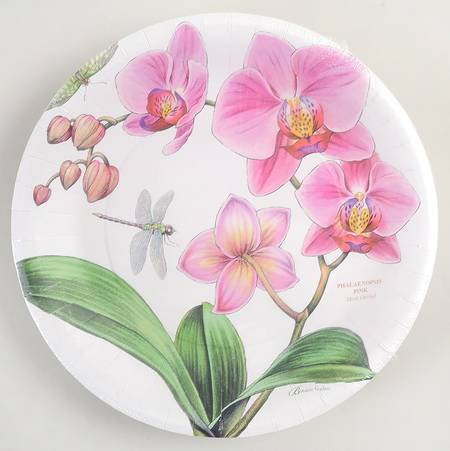 Exotic Botanic Garden Pack of 8 - Paper Dinner Plate