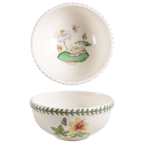 Exotic Botanic Garden Individual Salad/Dessert/Fruit Bowl