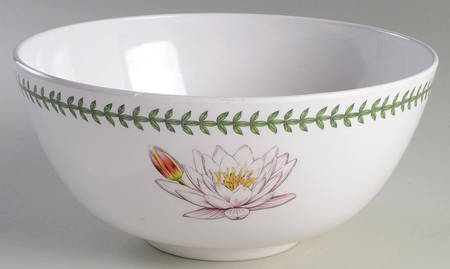Exotic Botanic Garden 11" Large Melamine Salad Serving Bowl